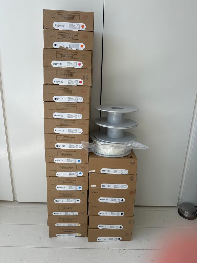 Bambulab filament met en zonder spoel, Ophalen of Verzenden, Nieuw