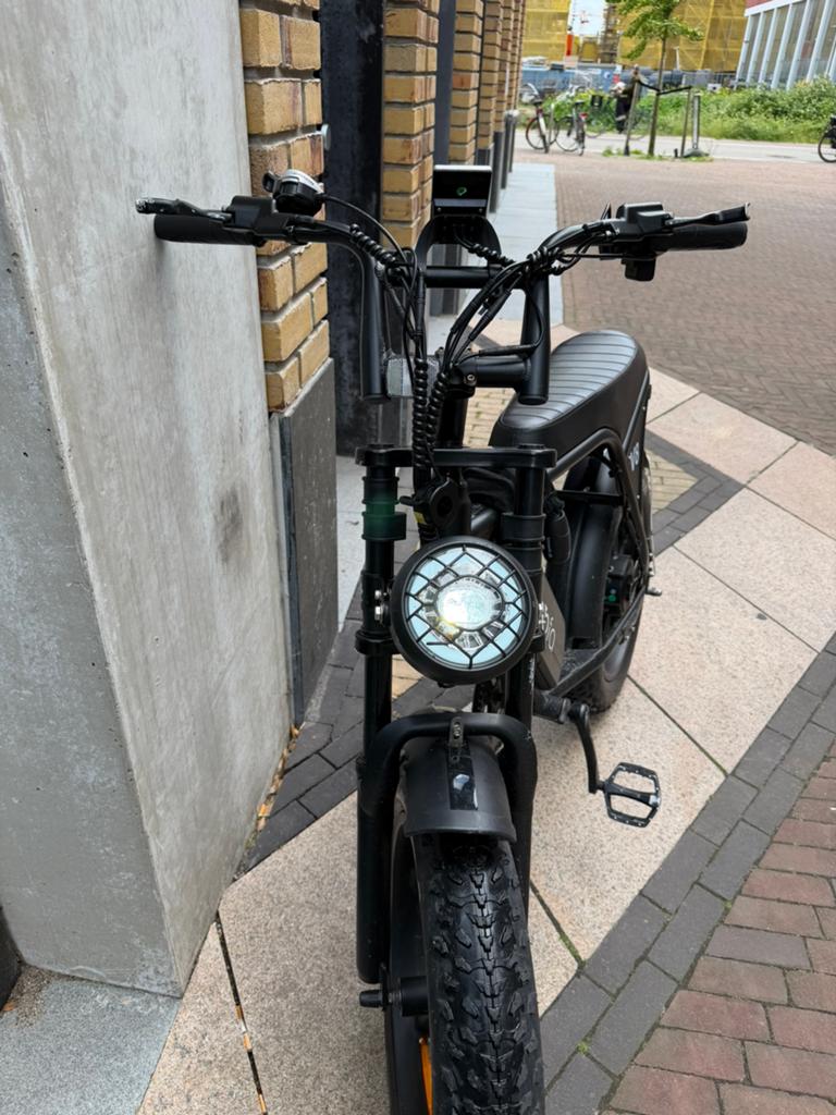 Ouxi V8 Fatbike 750W te koop, Fietsen en Brommers, Elektrische fietsen, Gebruikt, Minder dan 47 cm, 50 km per accu of meer, Ophalen