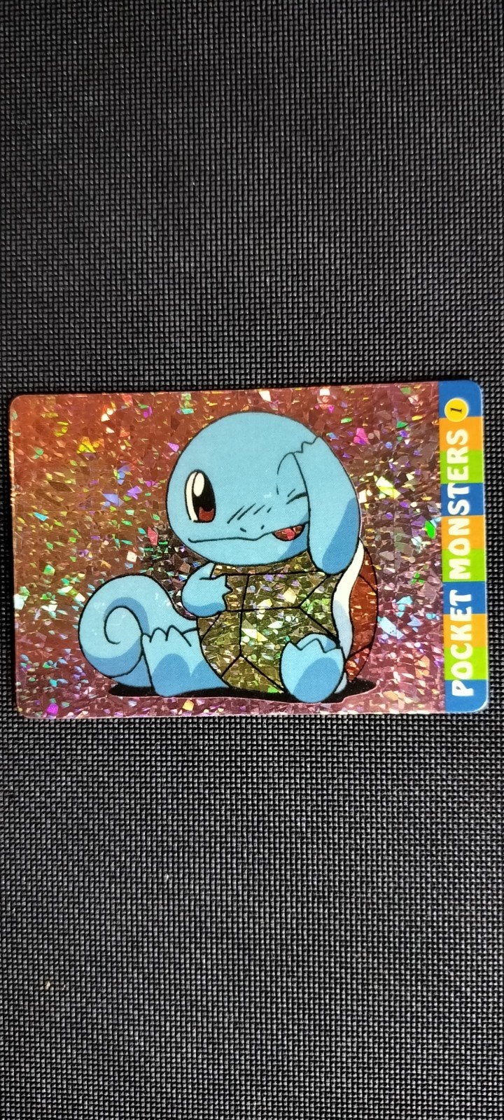 2000 vending machine squirtle, Ophalen of Verzenden, Zo goed als nieuw, Losse kaart, Foil