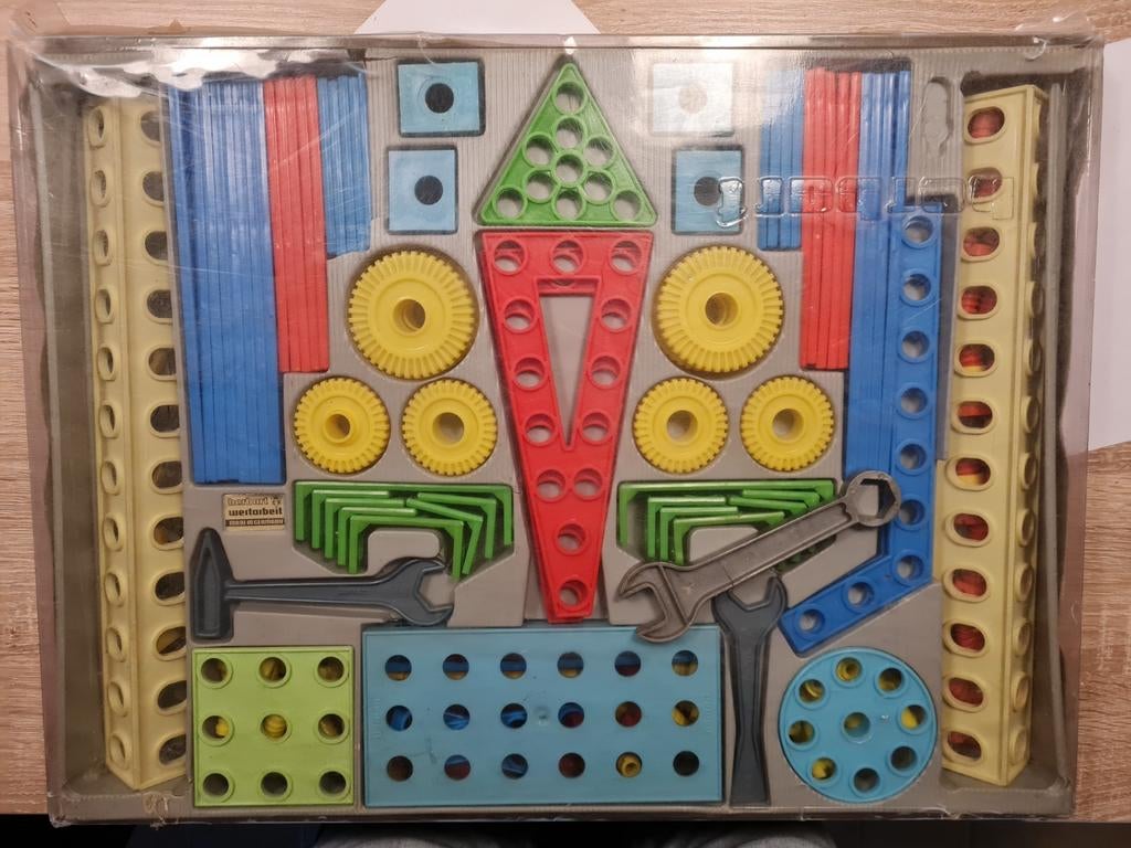 Herbart meccano constructie speelgoed vintage, Verzamelen, Speelgoed, Ophalen of Verzenden, Gebruikt