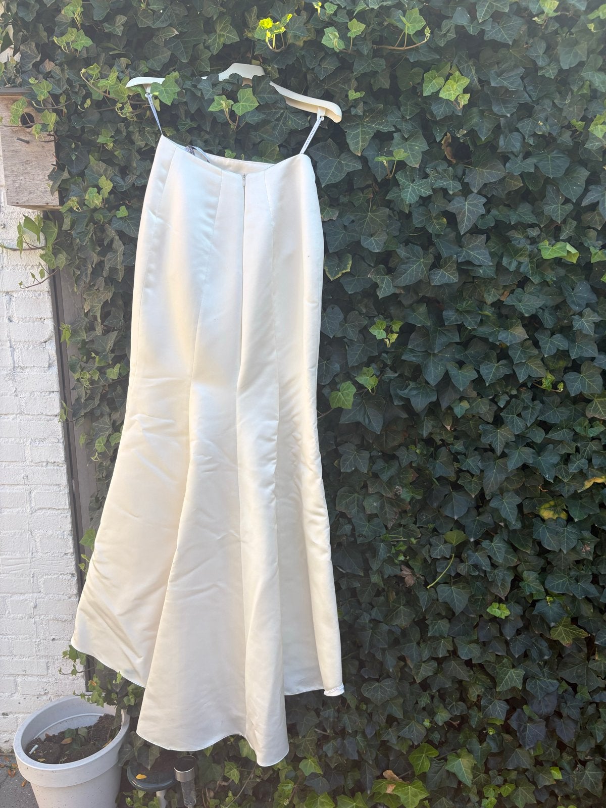 Bruidsjurk en bruidsschoenen, Ophalen of Verzenden, Gedragen, Overige kleuren, Trouwjurk
