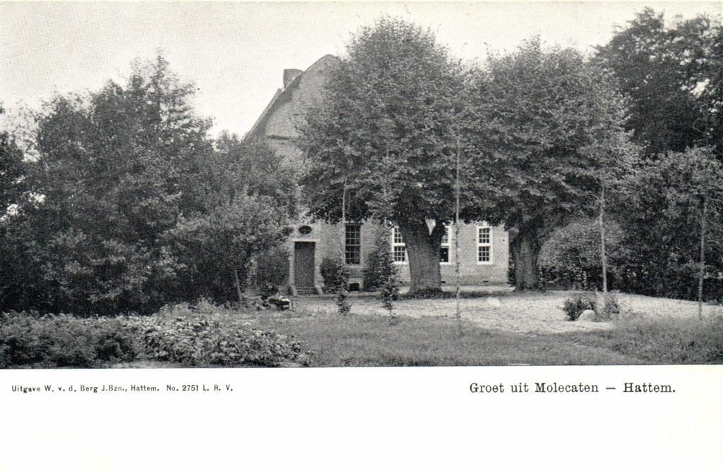 Groet uit Molecaten - Hattem. - ongelopen, Verzenden, 1920 tot 1940, Ongelopen, Gelderland