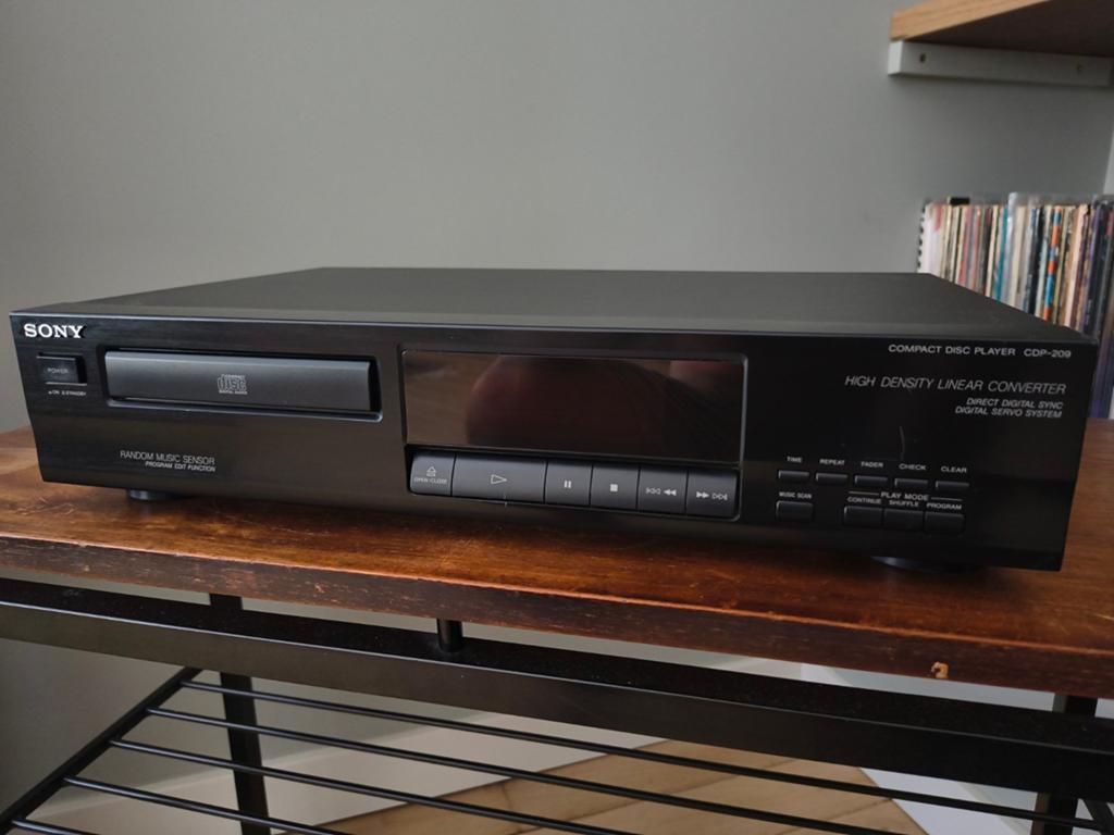 Sony - CDP-209 - CD speler, Ophalen of Verzenden, Zo goed als nieuw, Sony