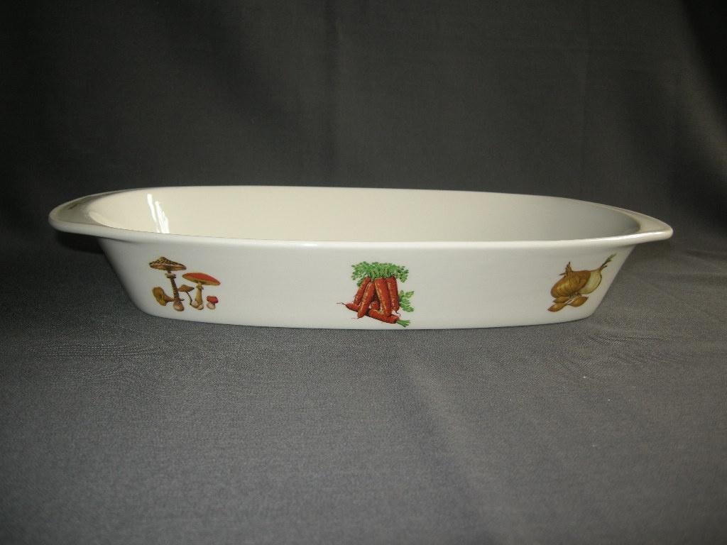Royal Sphinx ovenschalen met groentendecor, Antiek en Kunst, Ophalen of Verzenden