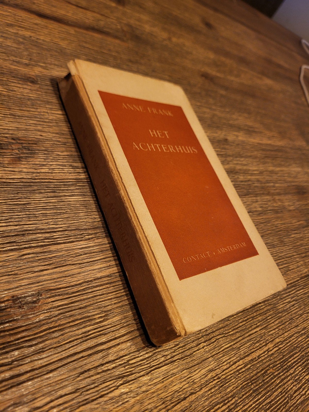 Het Achterhuis derde 3e druk Anne Frank, Gelezen, Ophalen of Verzenden, Nederland, Anne Frank