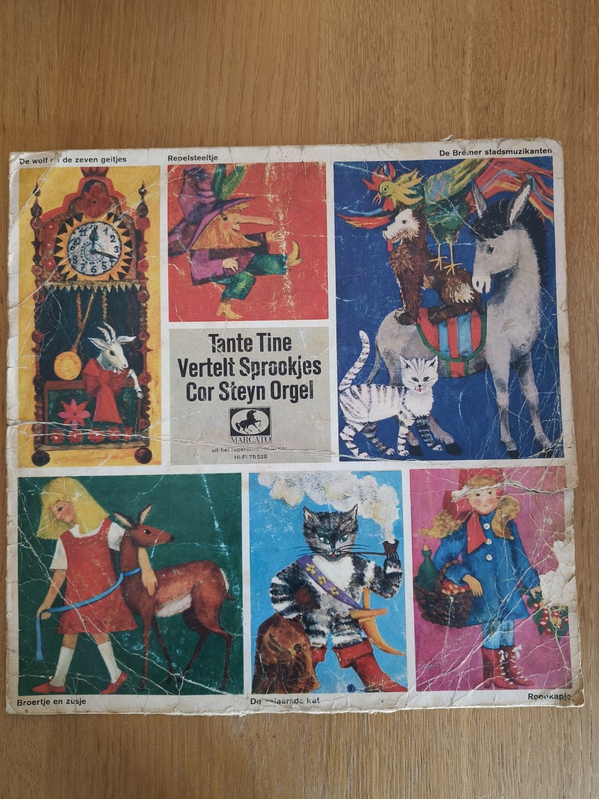 Tante Tine Vertelt Sprookjes - Cor Steyn Orgel (LP), Ophalen of Verzenden, Gebruikt, Album, Verhaal of Sprookje