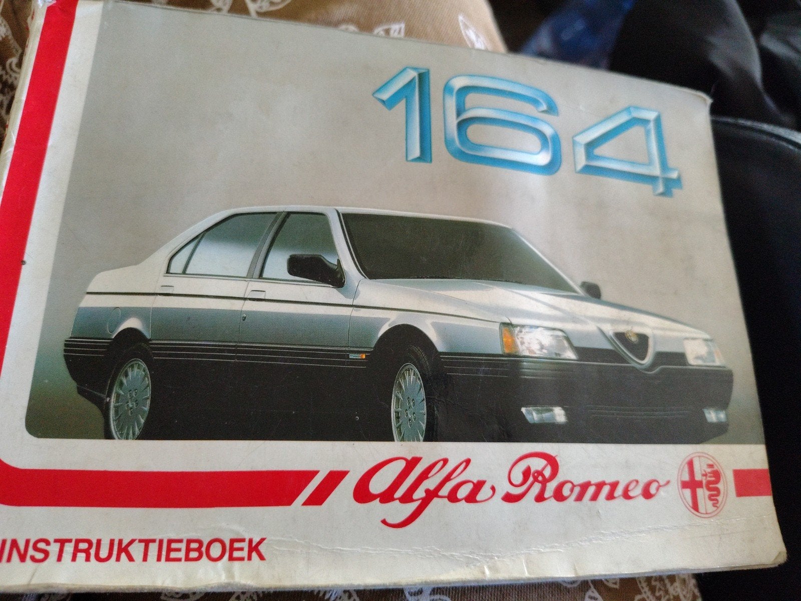 Alfa Romeo 164 Instructieboek / Handleiding (Nederlands), Auto diversen, Handleidingen en Instructieboekjes, Ophalen of Verzenden
