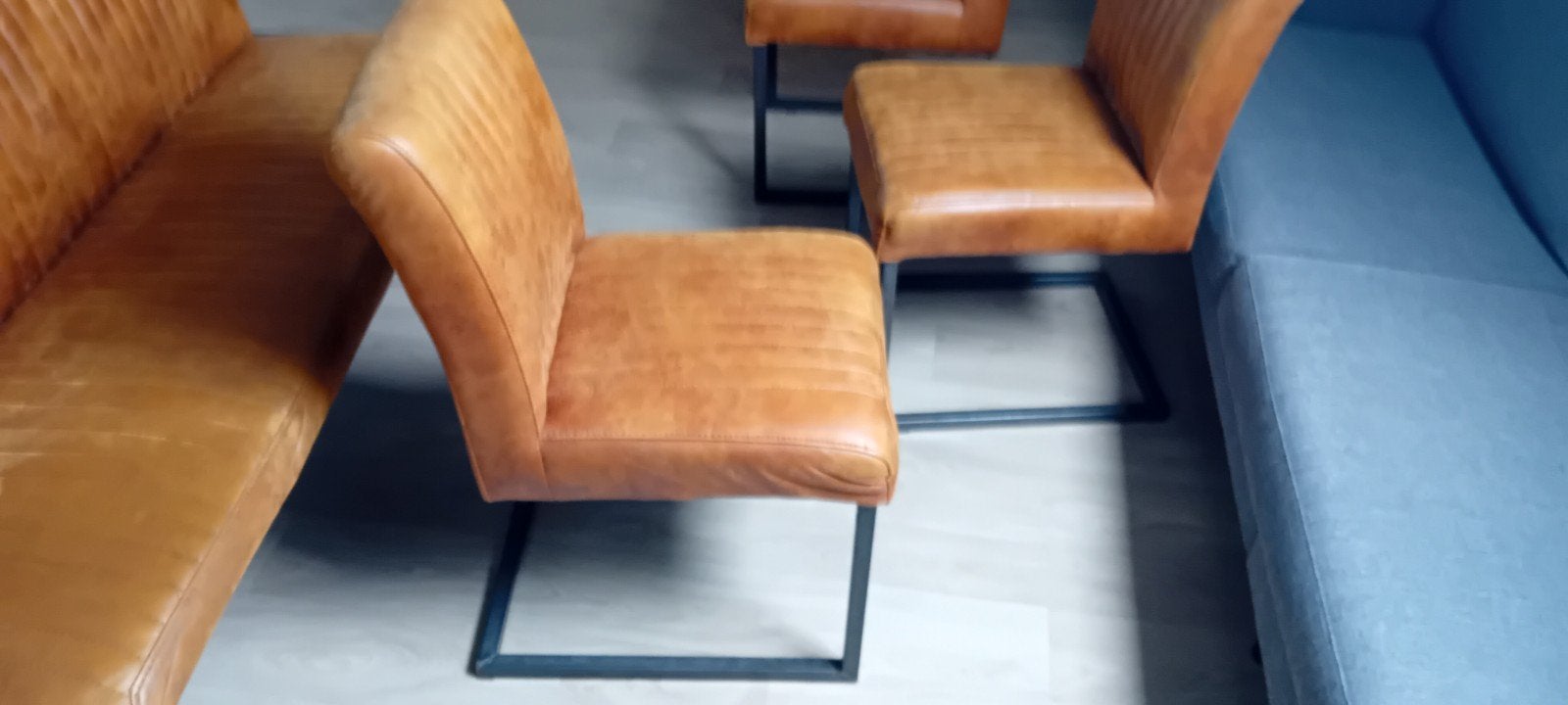 Eetkamerbank en 3 stoelen, Huis en Inrichting, Ophalen, Gebruikt