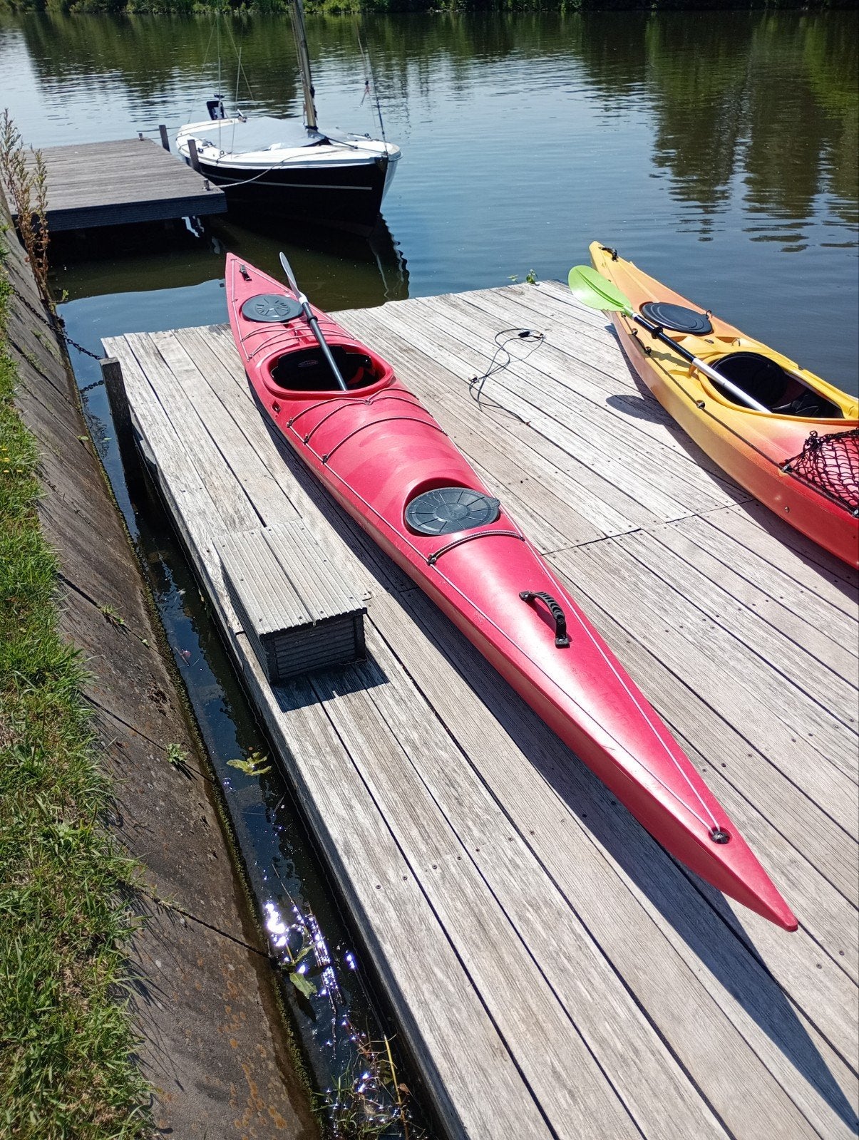 Kajak Tahe Marine Coast spirit - inclusief peddel, Watersport en Boten, Kano's, Ophalen, Eén persoon, Kajak