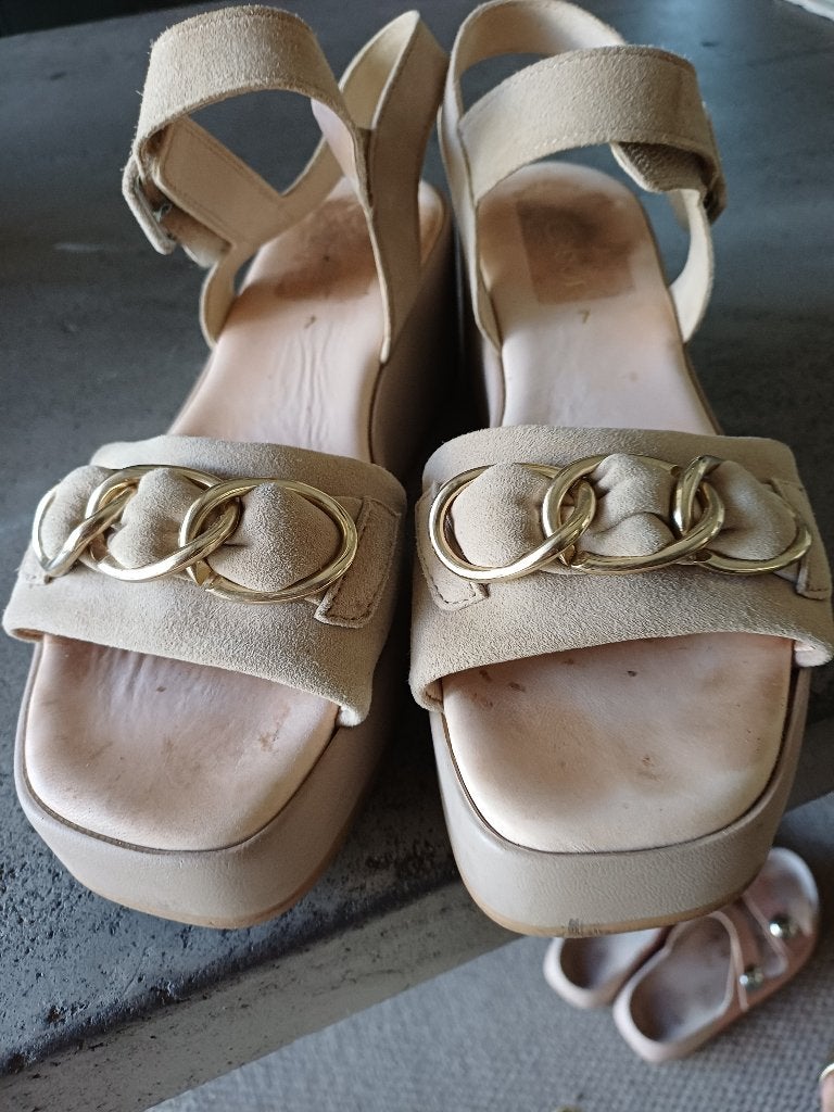 Sandaal maat 40 Gabor, Kleding | Dames, Schoenen, Beige, Gabor, Zo goed als nieuw, Sandalen of Muiltjes