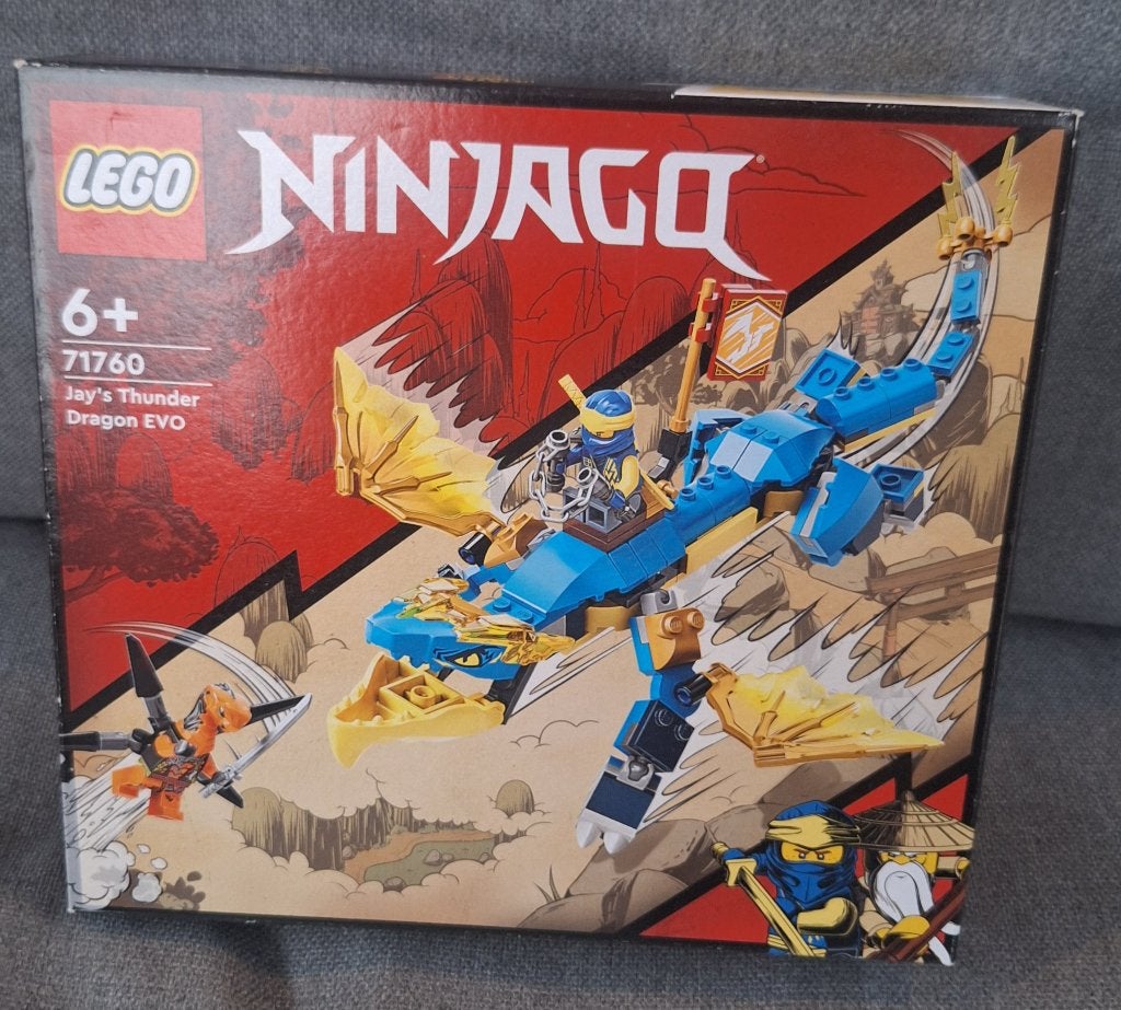 LEGO 71760 Ninjago: Jay's Bliksemdraak EVO, Lego, Nieuw, Ophalen of Verzenden, Ninjago