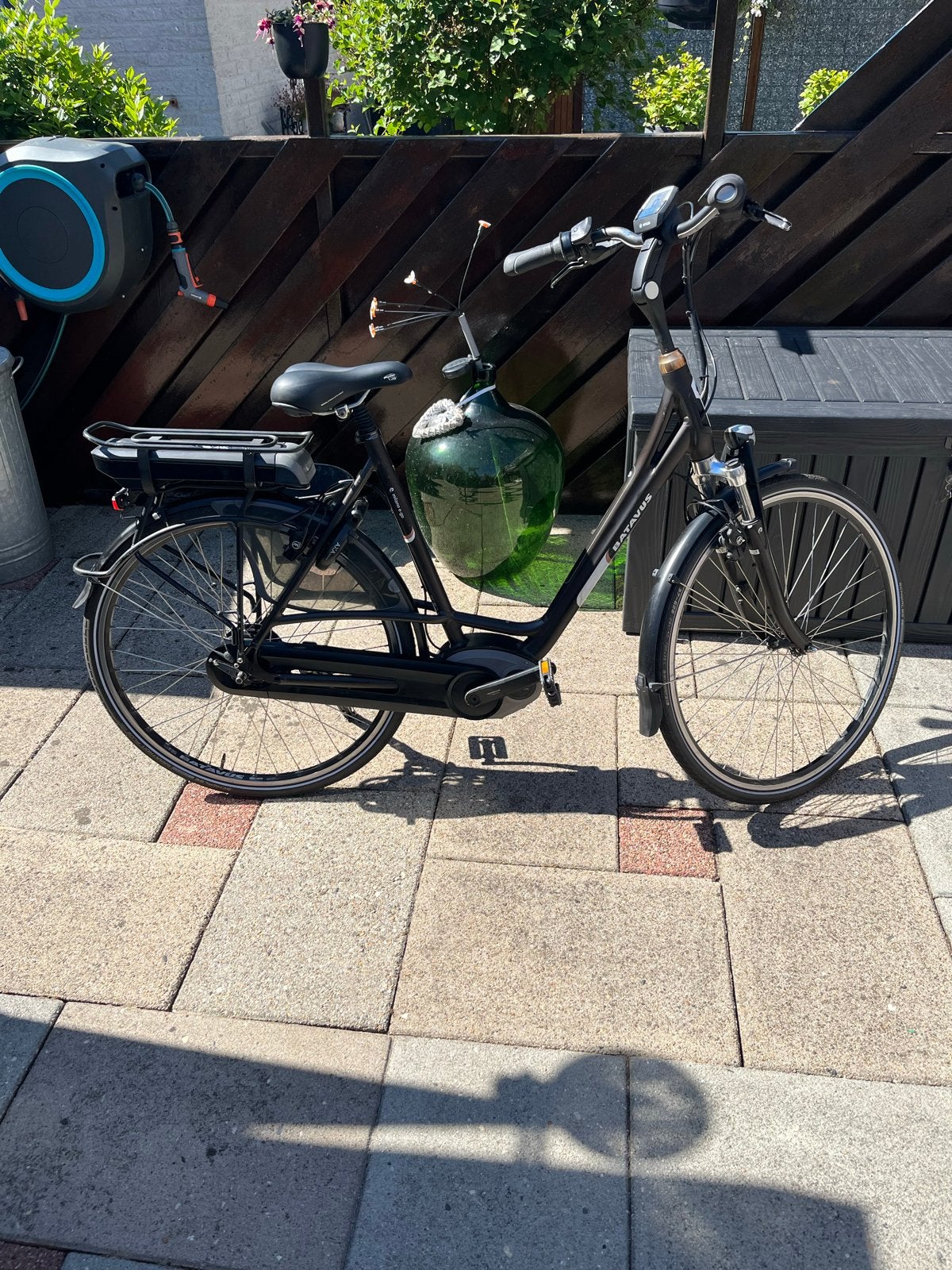 Batavus Milano E-go elektrische damesfiets - Bosch Active Li, Ophalen, Gebruikt, Batavus, 50 km per accu of meer
