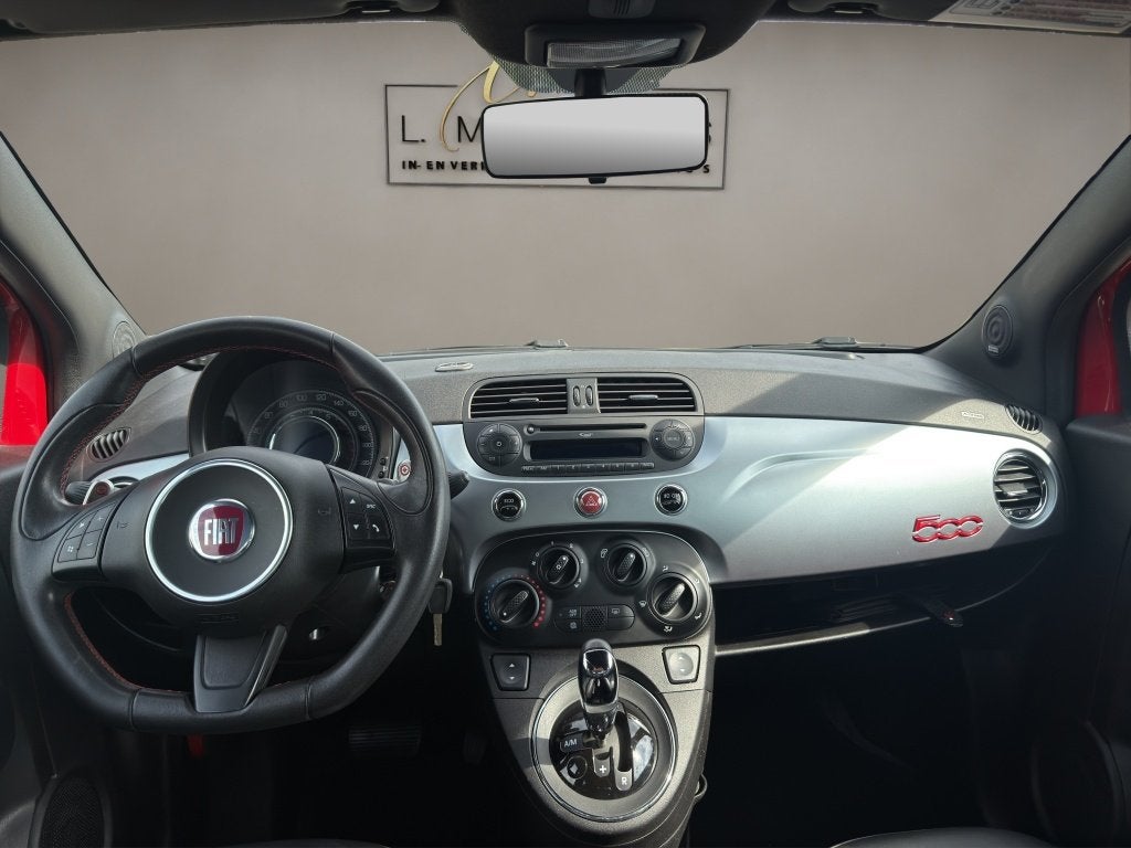 Fiat 500 0.9 TwinAir 2013 ROOD | Sport | Leder | Airco, Euro 5, 86 pk, Gebruikt, 31 €/maand