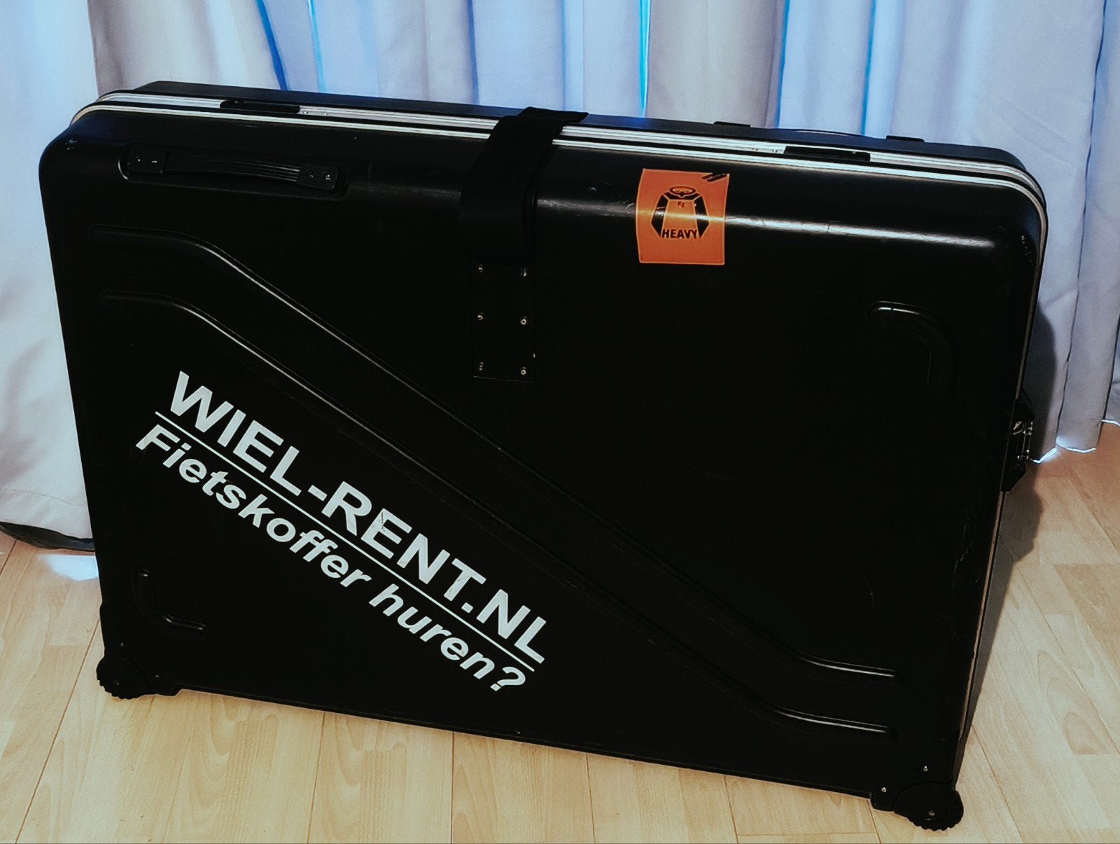 Fietskoffer  Bike case, Ophalen, Gebruikt, Wiel-Rent.nl