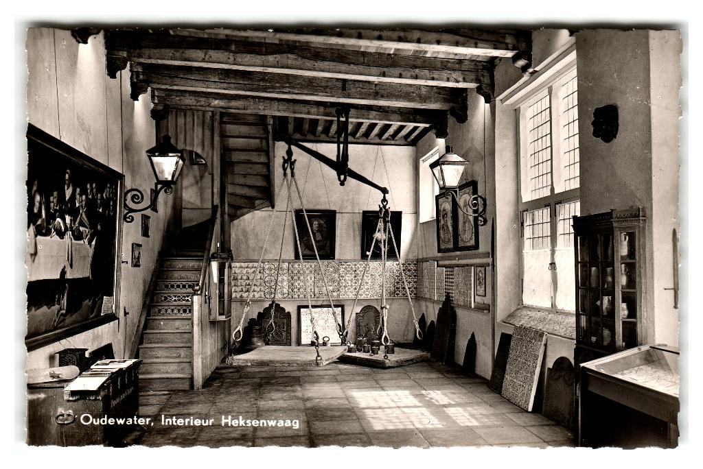 Oudewater, Interieur Heksenwaag, Verzenden, 1960 tot 1980, Ongelopen, Utrecht