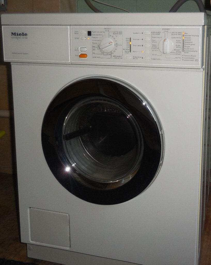Miele WT 945 Klassieker!, 4 tot 6 kg, Ophalen, Refurbished, 85 tot 90 cm