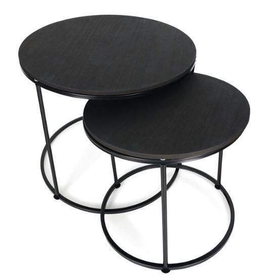partij 5x nieuwe Fitz Living ronde tafel setjes, Ophalen, Nieuw