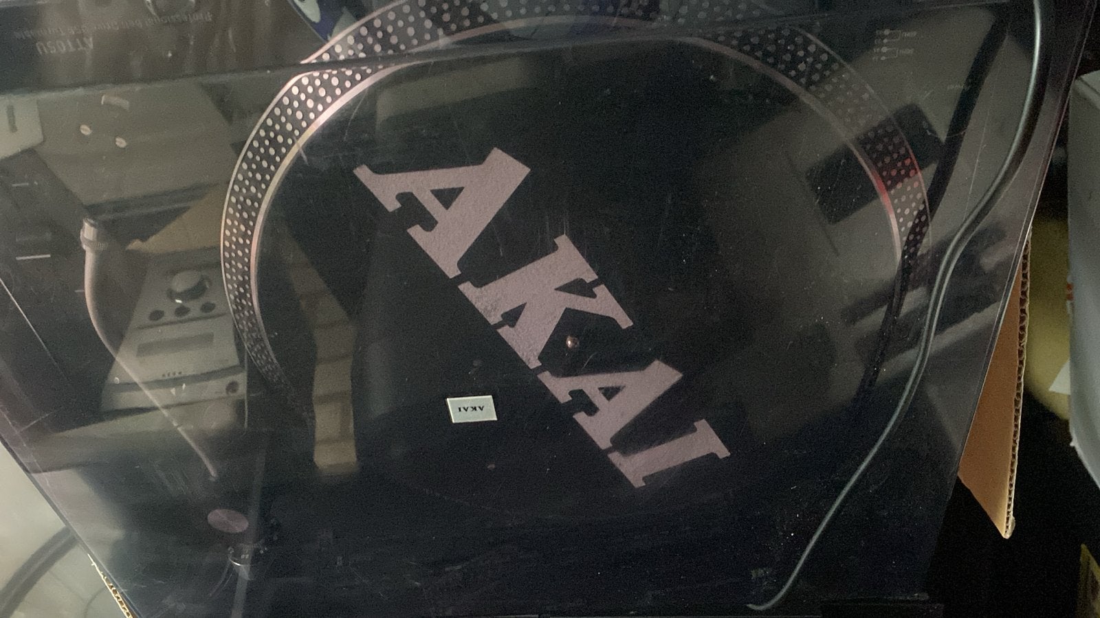 Akai ATT05U Platenspeler - USB Turntable, Gebruikt, Pitch-regelaar, Ophalen of Verzenden, Platenspeler
