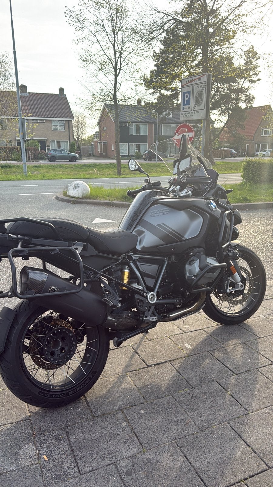 BMW R 1250 GSA VERLAAGD MODEL Trippe Black Topconditie, Gebruikt, Particulier, Toermotor, ABS