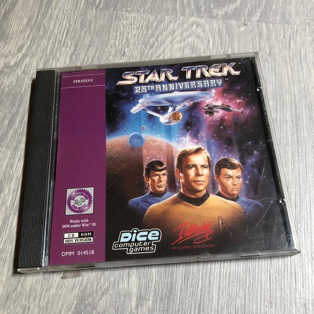 Vintage PC CD-ROM Game – Star Trek 25th Anniversary – Dice, Avontuur en Actie, Gebruikt, 1 speler, Ophalen of Verzenden