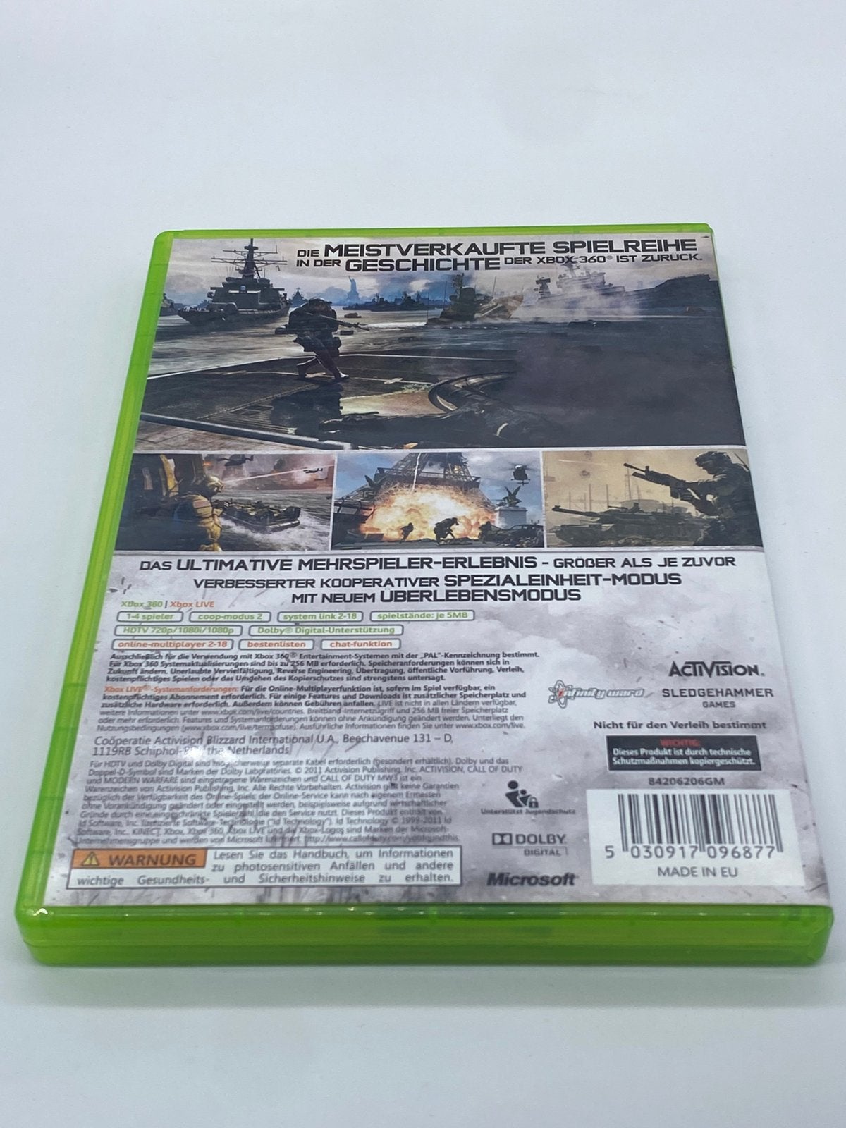 Call of Duty: Modern Warfare 3 – Xbox 360 – Compleet, Spelcomputers en Games, Games | Xbox 360, Vanaf 18 jaar, Shooter, Activision