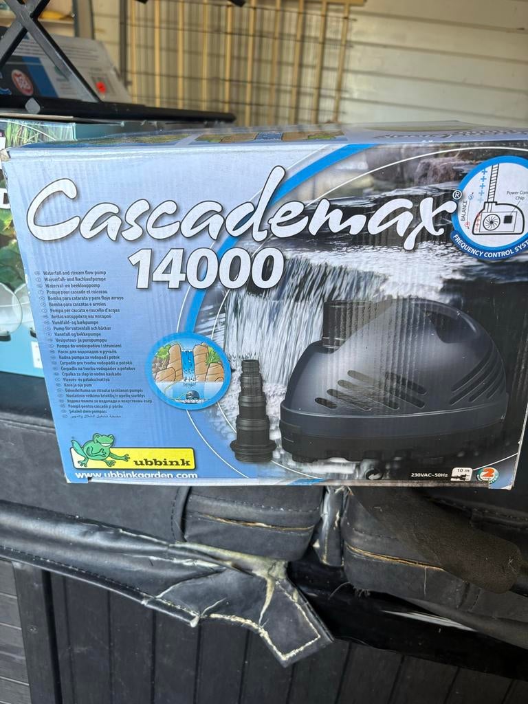 Ubbink Cascademax 14000 Waterval- en beeklooppomp, Ophalen, Nieuw