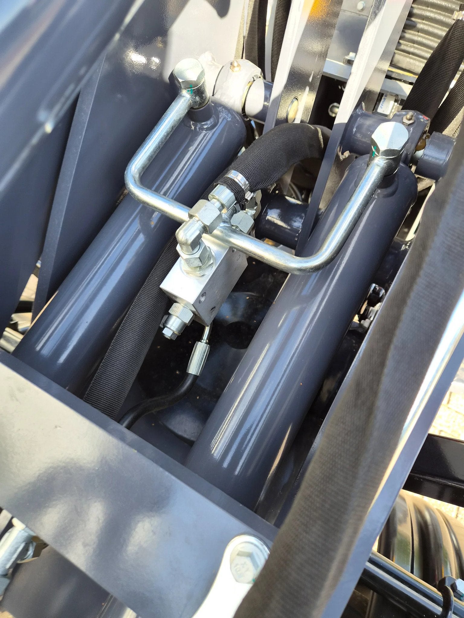 Perkins Telex loader bak en lepels shovel (bj 2026), Wiellader of Shovel