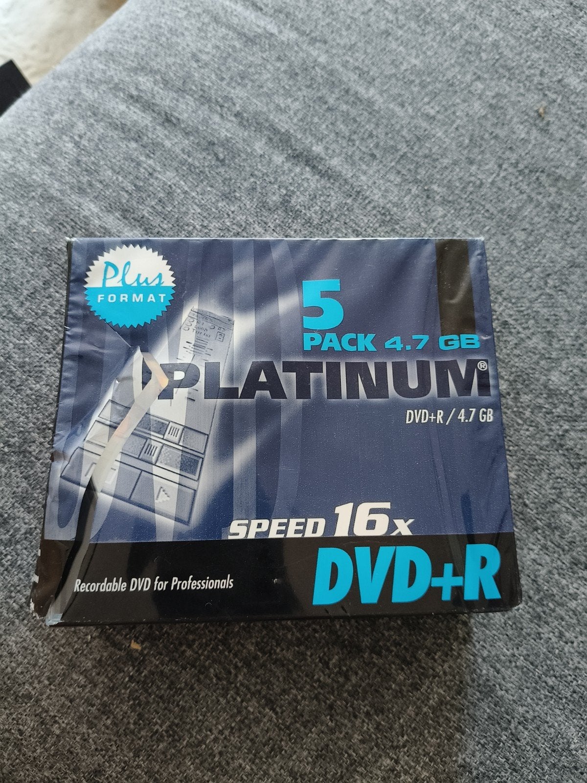 Platinum DVD+R 4.7 GB 16x - 5 stuks, Computers en Software, Beschrijfbare discs, Ophalen of Verzenden, Nieuw, Dvd, Platinum