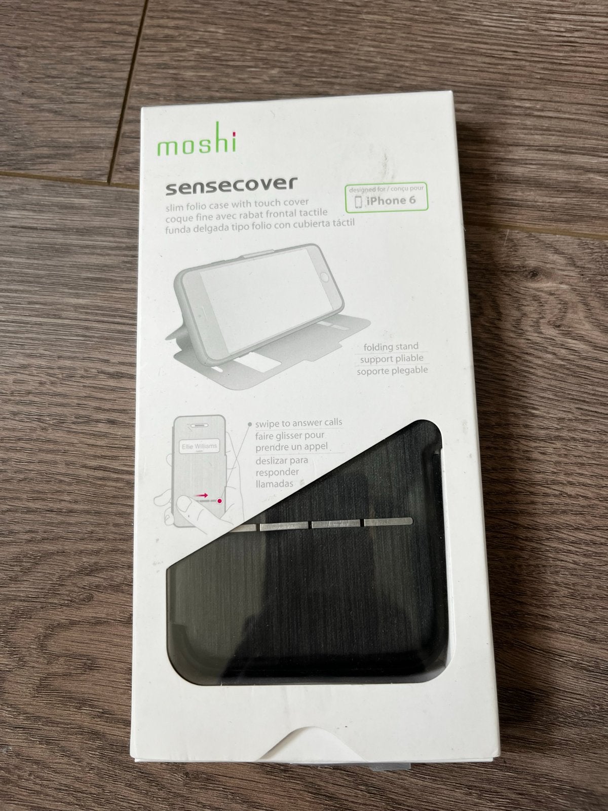 Moshi SenseCover Slim Folio Case met Touch Cover voor iPhone, Telecommunicatie, Overige merken, Hoesje of Tasje, Ophalen of Verzenden