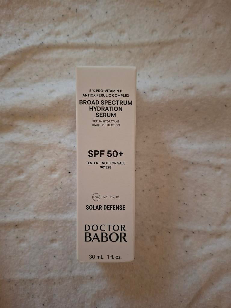 Doctor Babor Broad Spectrum Hydration Serum SPF 50+, Verzenden, Nieuw, Gehele gezicht, Verzorging