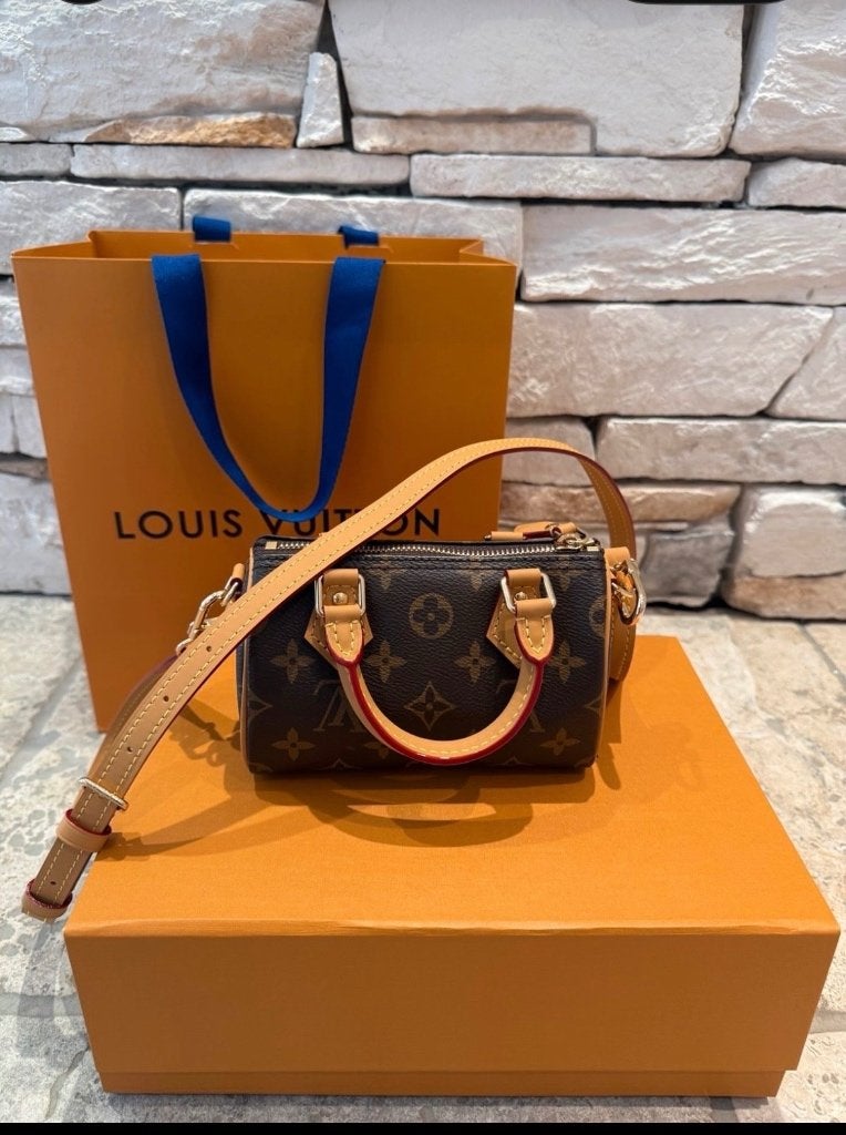Speedy Nano Look-a -Like, Sieraden, Tassen en Uiterlijk, Verzenden, Zo goed als nieuw, Bruin, Handtas