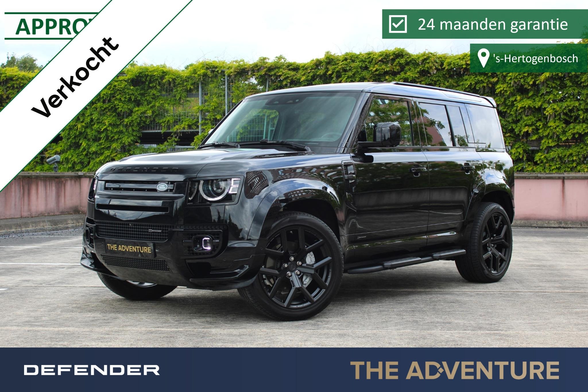 Land Rover Defender 110 P300e X-Dynamic HSE Urban | Pano | T, Auto's, Land Rover, Automaat, Stof, Gebruikt, Euro 6