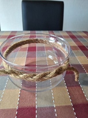 SCHAAL voor PLANTEN of BOLLETJES, glas, rond, inh. 2 liter, Ophalen, Overige materialen, Minder dan 30 cm, Rond
