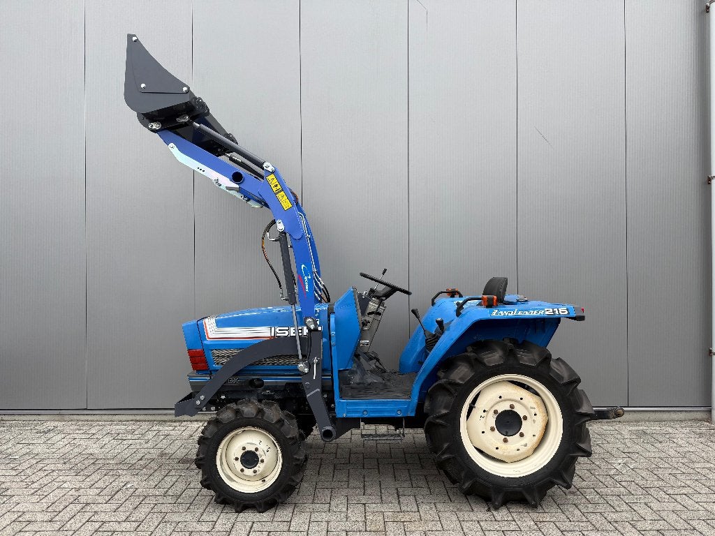 Iseki TA215 minitrekker met voorlader - 25pk - 4wd - 1032 HR, Gebruikt, Tot 2500, Tot 80 Pk, Ophalen