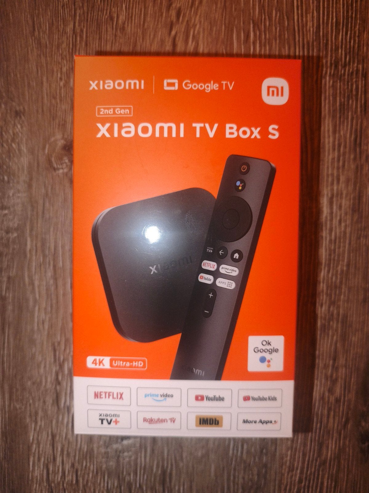 Xiaomi TV Box S (2nd Gen) 4K Ultra-HD Google TV, Ophalen of Verzenden, Zo goed als nieuw, HDMI, Zonder harde schijf