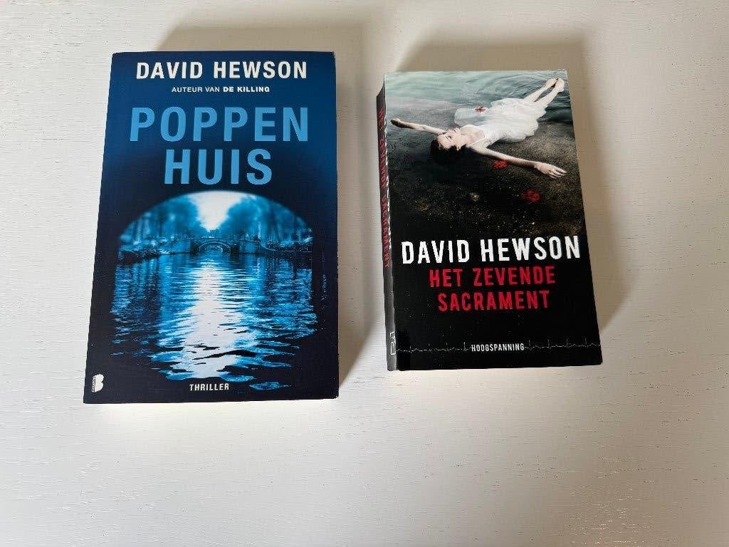 2x David Hewson (auteur van De Killing), Ophalen of Verzenden, Gelezen, David Hewson