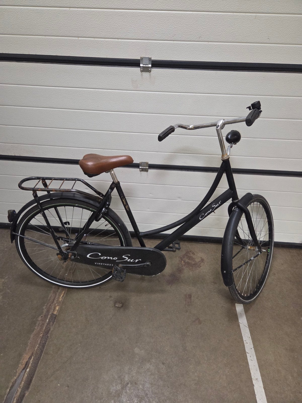 oude oma fiets Como Sur, 56 cm of meer, Ophalen, Gebruikt, Terugtraprem