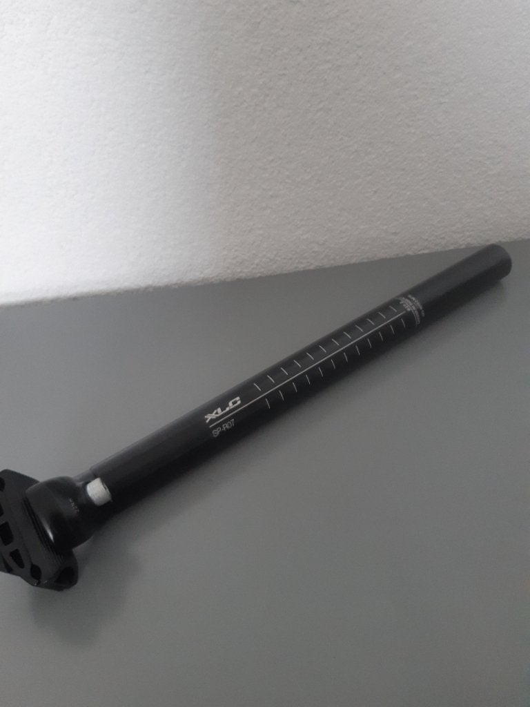 Xlc zadelpen zwart 27.2mm, Fietsen en Brommers, Nieuw, Ophalen of Verzenden, XLC, Zadel