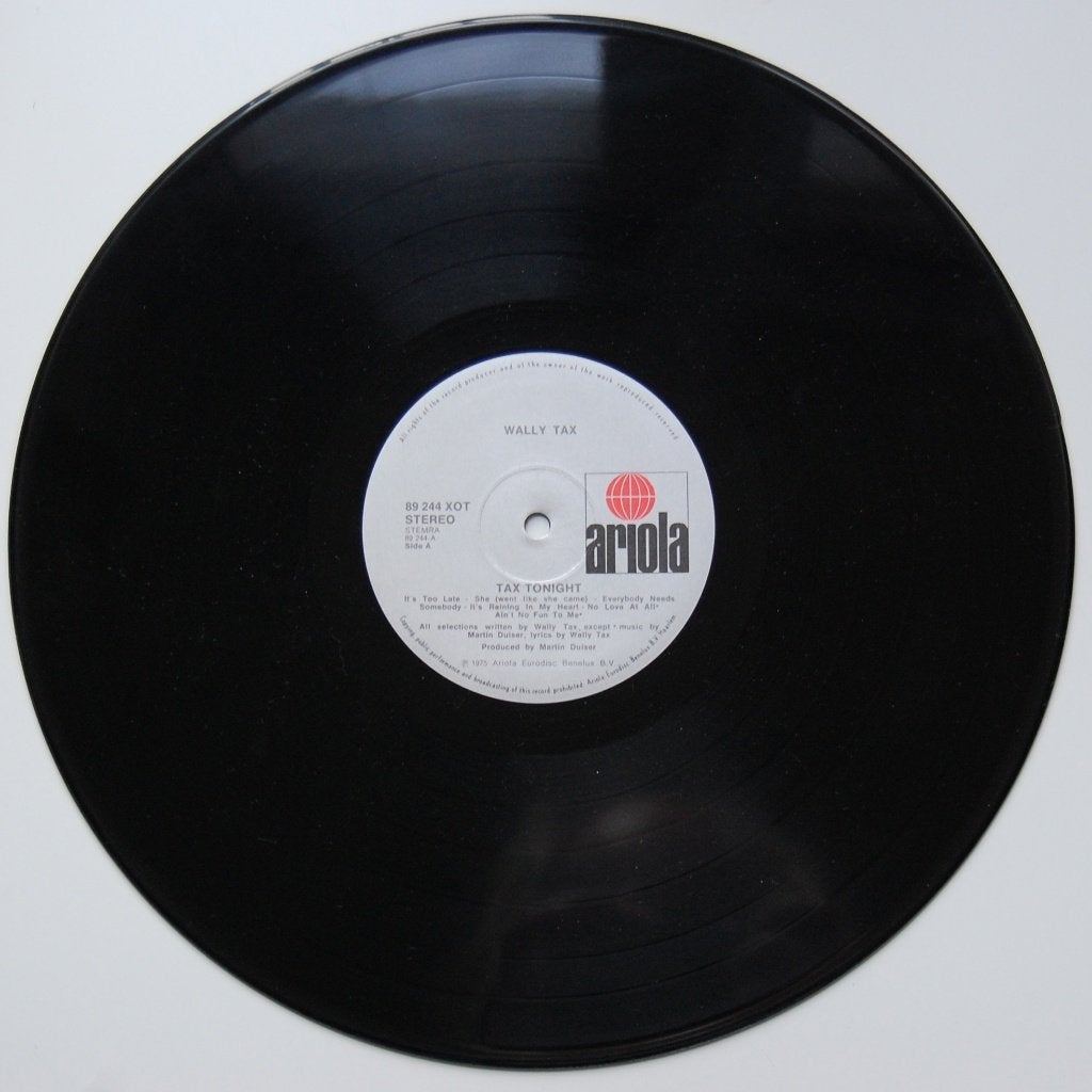 Wally Tax - Tax Tonight, LP, Pop, Ophalen of Verzenden, Zo goed als nieuw