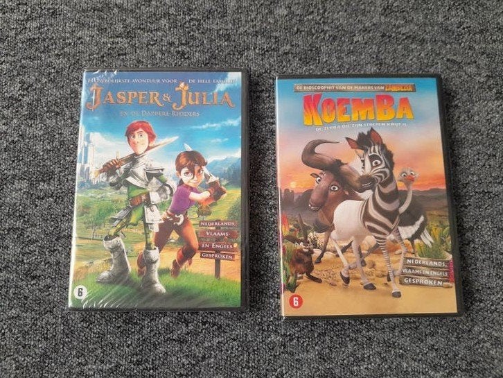 2 nieuwe dvd's, Vanaf 6 jaar, Ophalen of Verzenden, Nieuw in verpakking