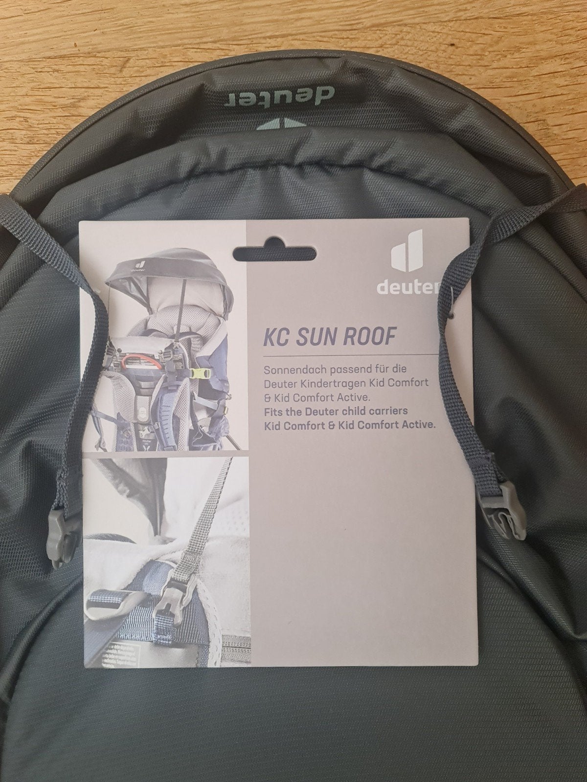 Deuter kinderdrager zonnekap - nieuw, Kinderen en Baby's, Babydragers en Draagdoeken, Overige merken, Overige typen, Nieuw, Ophalen of Verzenden