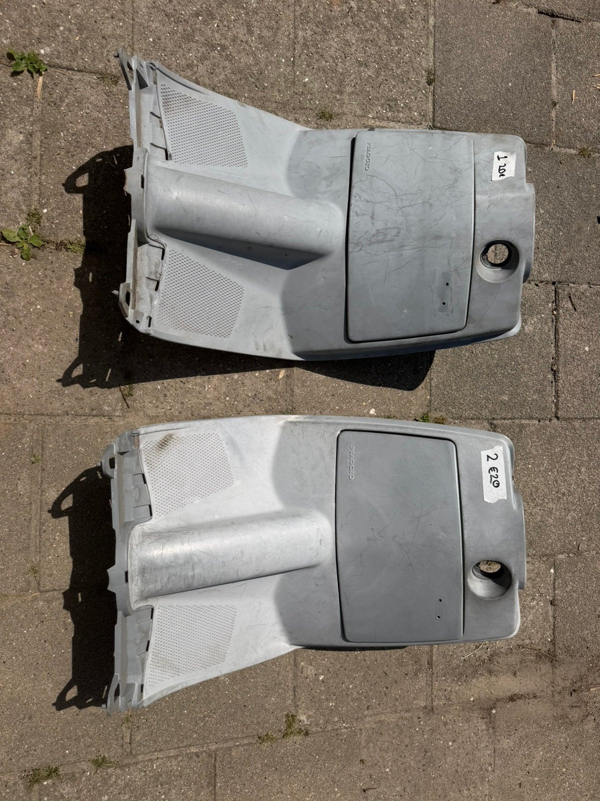 Piaggio skr beenschild 125cc 180cc, Motoren, Ophalen of Verzenden