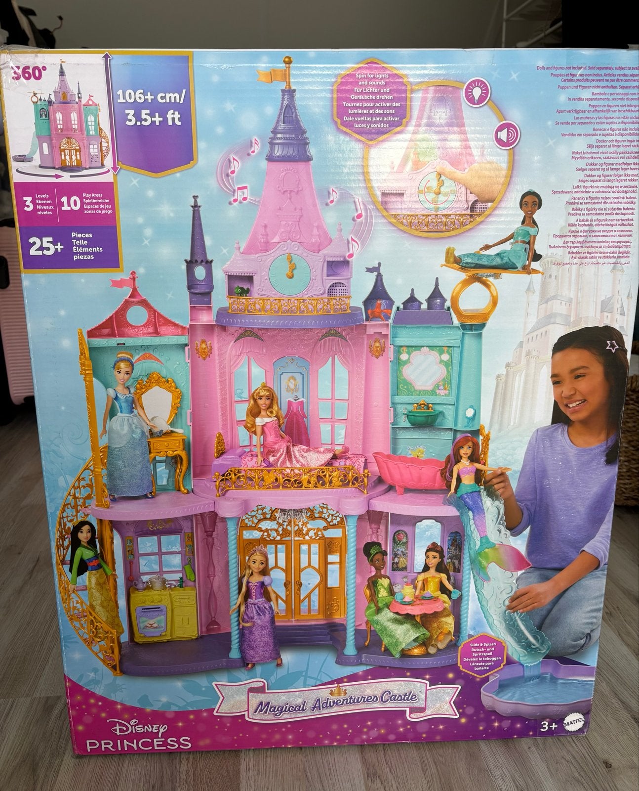 Disney Princess kasteel poppenhuis, Ophalen, Nieuw, Overige typen