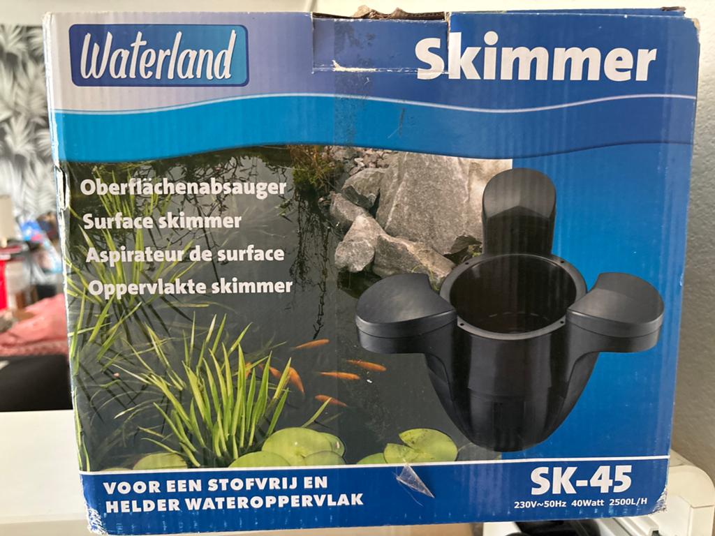 Waterland Skimmer SK-45 voor een helder vijveroppervlak, Tuin en Terras, Vijver-toebehoren, Ophalen, Zo goed als nieuw, Overige typen