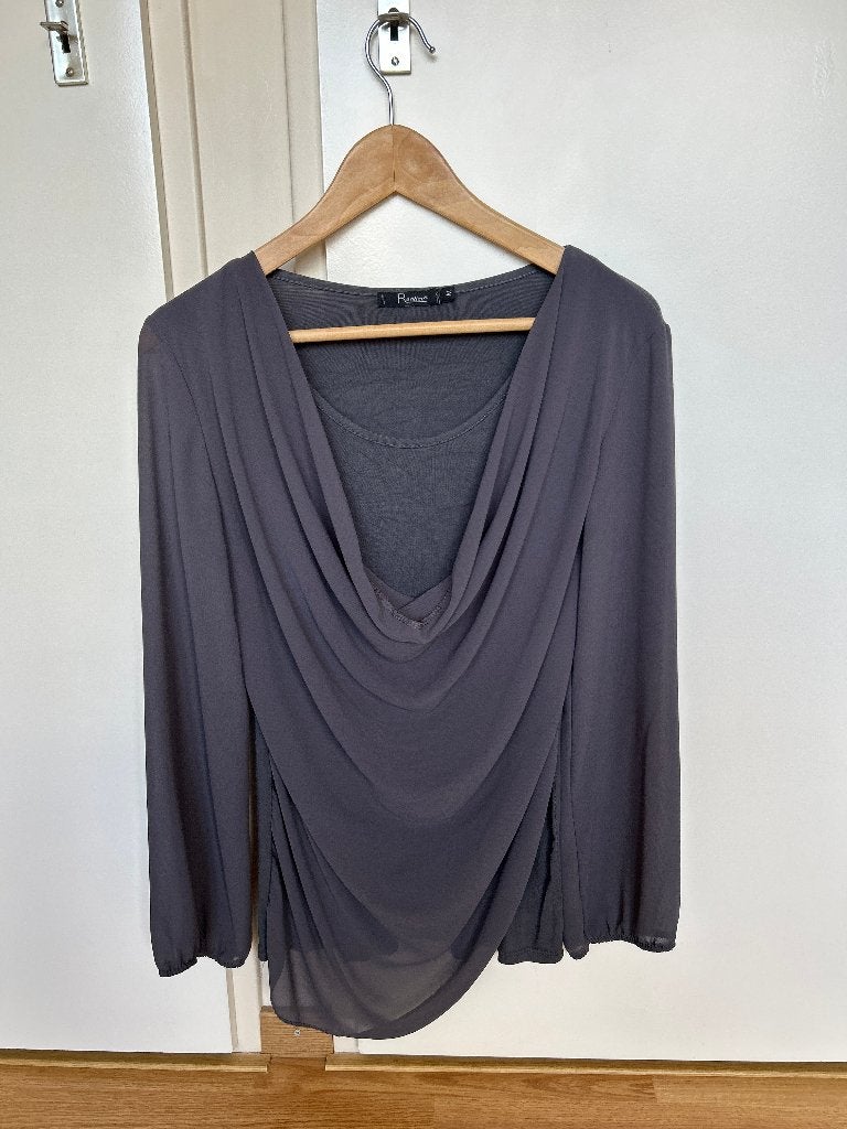 Mooi antraciet tuniek maat M Realize, Maat 38/40 (M), Ophalen of Verzenden, Zo goed als nieuw, Realize
