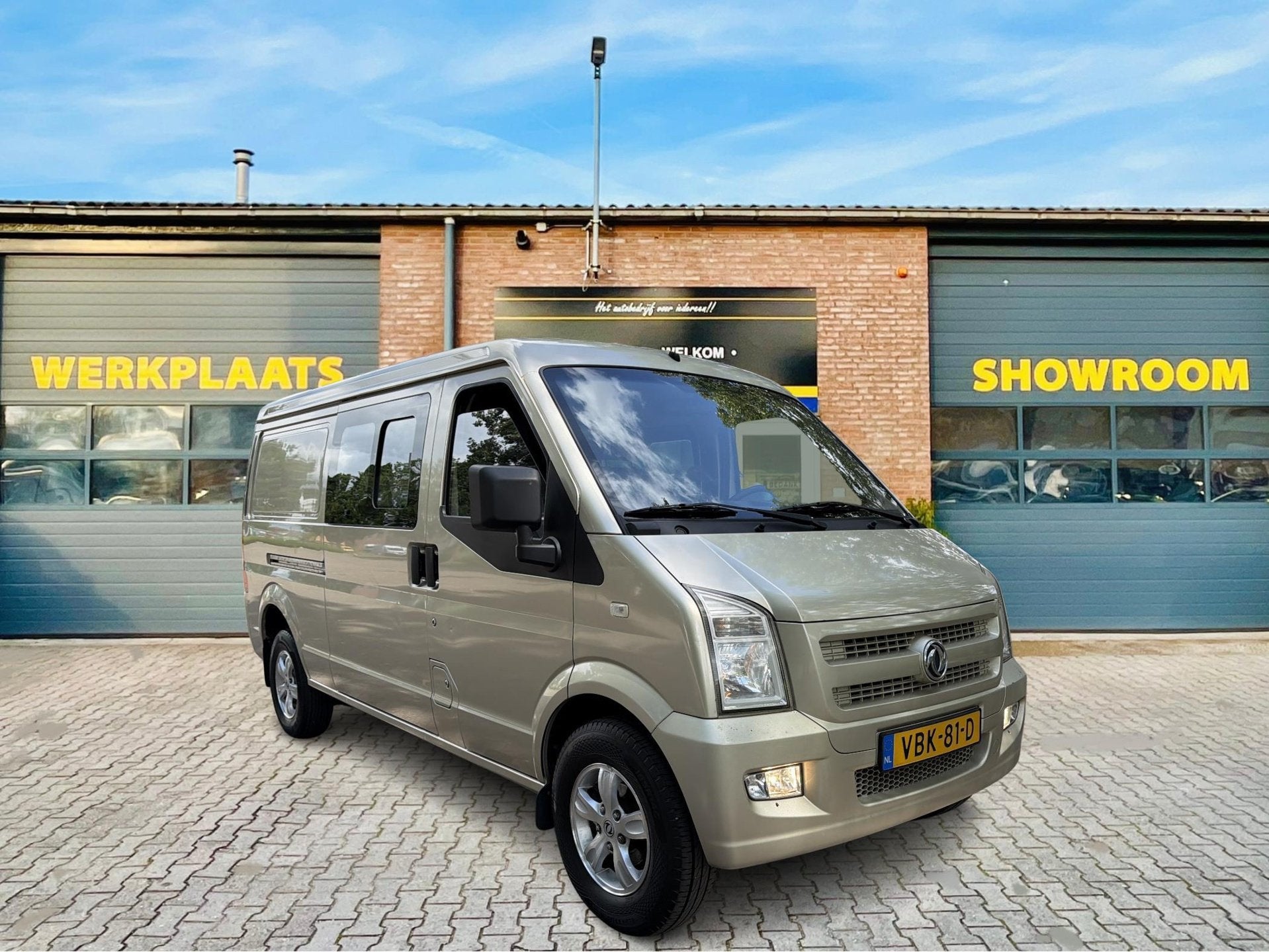 DFSK C-serie C35 1.5 Dub.Cab. *Airco*5Pers*BENZINE*, Auto's, Overige merken, Gebruikt, Euro 6, Overige kleuren