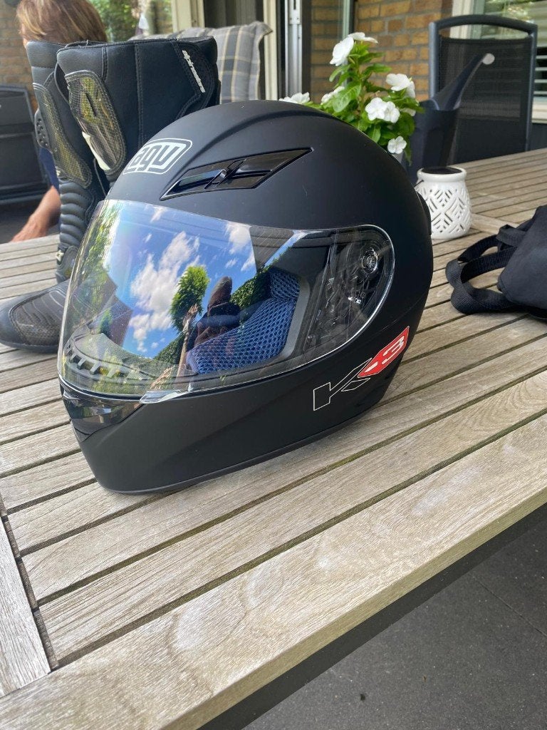 Agv K-3 motor helm L 59-60, Ophalen, Heren, L, Tweedehands