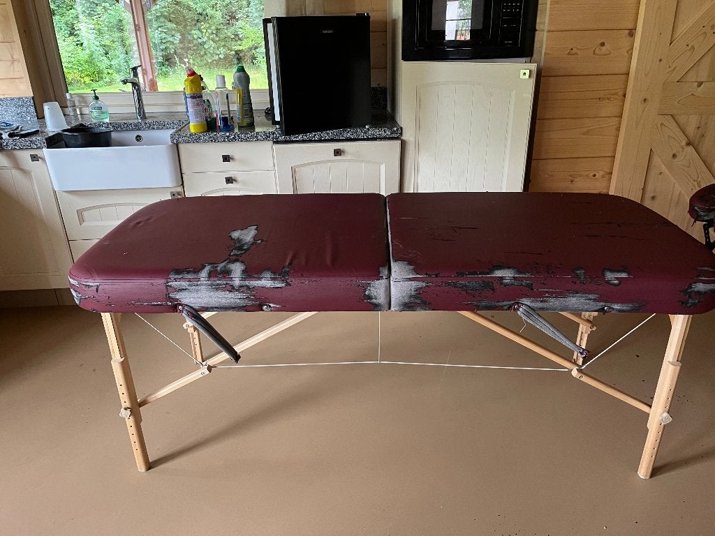 Massagetafel, Sport en Fitness, Massageproducten, Ophalen, Gebruikt, Massagetafel