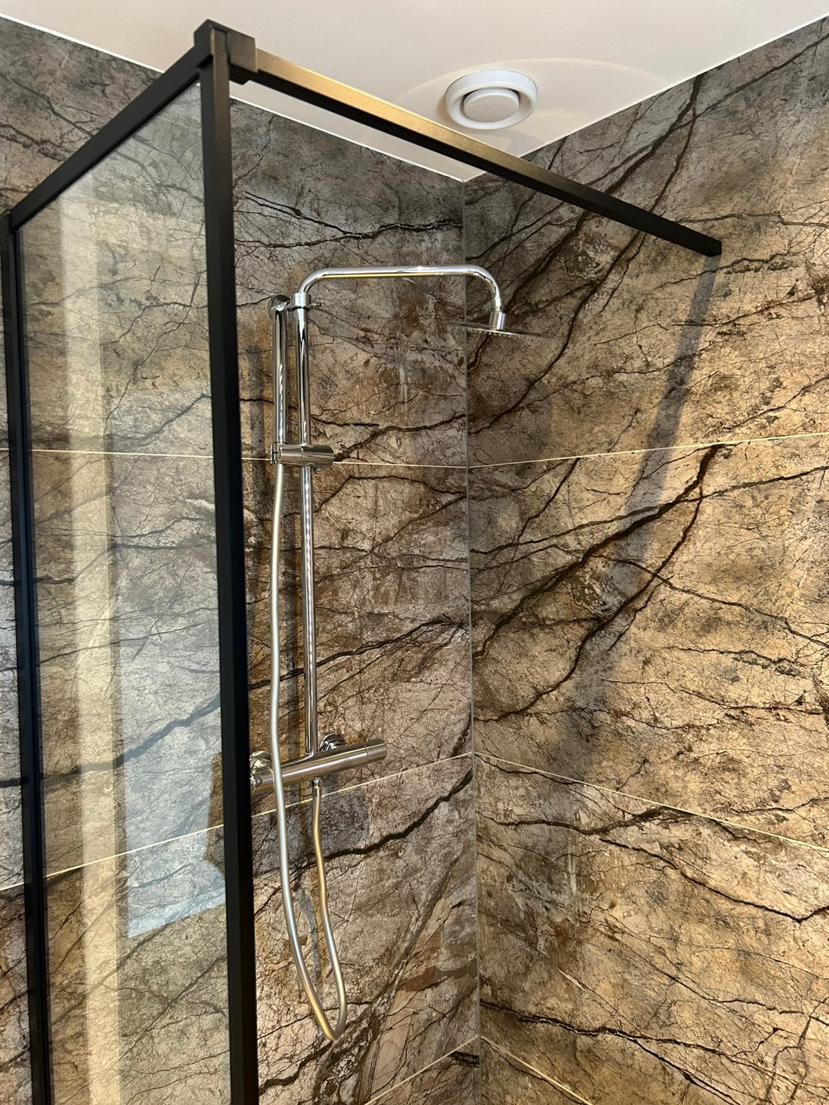 Douche wand 60x200, Ophalen, Gebruikt, Douche
