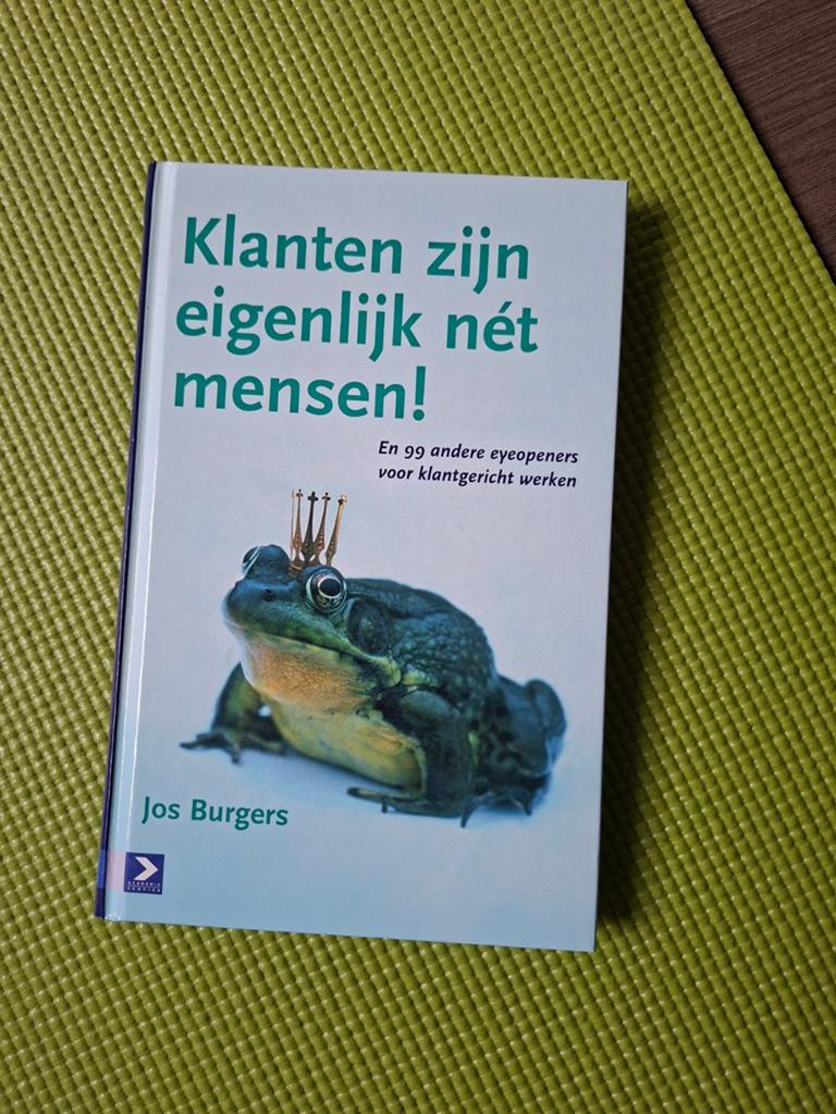 Jos Burgers - Klanten zijn eigenlijk net mensen, Ophalen, Jos Burgers, Management, Zo goed als nieuw